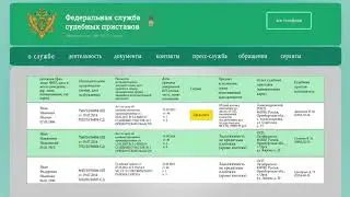 Банк данных исполнительных производств ФССП России