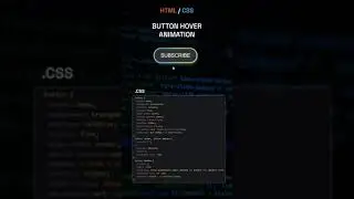 Button hover effect animation