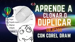 CLONAR O DUPLICAR OBJETOS EN COREL DRAW