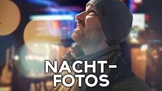Abstrakte FOTOGRAFIE bei NACHT: Lichter und Reflektionen