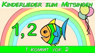 1 kommt vor 2 - Zahlenlied von 1 bis10  für Kinder - Sing mit Yleekids