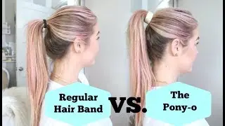 I FOUND THE BEST PONY TAIL HOLDER!!!  | Pony-O Review