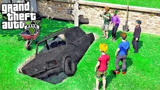 ПОХОРОНЫ МОЕЙ СЕМЕРКИ ! ВАЗ 2107 В МОГИЛЕ - РЕАЛЬНАЯ ЖИЗНЬ ШКОЛЬНИКА GTA 5 ⚡ ГАРВИН