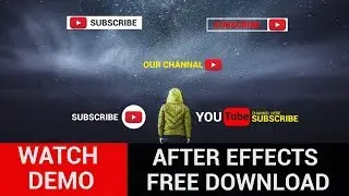 after effects youtube subscribe template after effects templates youtube free