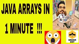 Learn Java Arrays in 1 minute | Java tutorial for beginners !