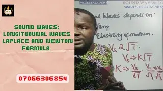 Sound Waves(Factors affecting  speed of Sound)