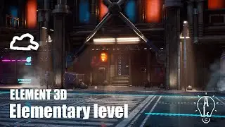 Render Settings: Fog - 14 - Element 3D Элементарный курс