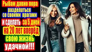 Рыбам давно пора разделаться с врагами. Они за 5 дней в 2024 на 20 лет вперед изменят свою судьбу