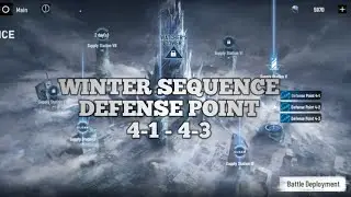 PUNISHING GRAY RAVEN - GUIDE WINTER SEQUENCE DEFENSE POINT 4-1 ~ 4-3