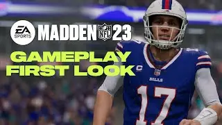 MADDEN 23 GAMEPLAY FIRST LOOK | TDBarrett v Cleff | Madden Championship Series
