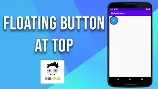 How to add Floating Button on screen top in flutter |  Tutorial #8.