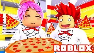 TRABAJANDO EN UNA PIZZERIA en Roblox Work at a Pizza Place Español