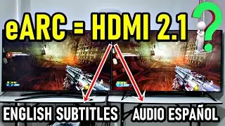 ¿HDMI 2.1 y eARC son lo mismo? Un TV con eARC No necesariamente tiene HDMI 2.1 - ENGLISH SUBTITLES
