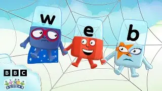 Web | Season Two | Alphablocks Full Episode | Learn to Read | 