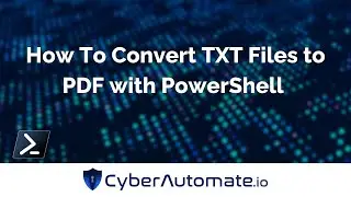 50 How to Convert TXT Files to PDF in Bulk with PowerShell
