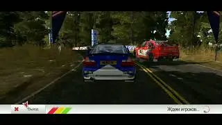 Rush Rally 3 на андроиде, играли по сети .