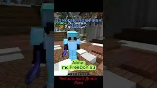 БЕСПЛАТНЫЙ ДОНАТ В ОПИСАНИИ FUNTIME PVP | ФАНТАЙМ | #shorts