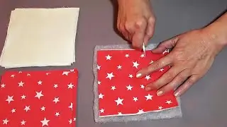 4 IDEAS from leftover fabric -  benefit and home decoration, two in one! Sewing,  fabric, needlework