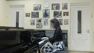 I.S. Bach WTK p. 2 c-moll, Milena Kirichenko, 13 y.o.