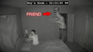 His Imaginary Friend Comes to Life at Night..