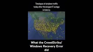 Airline outages because of CrowdStrike Error #crowdstrike #crowdstrikeerror