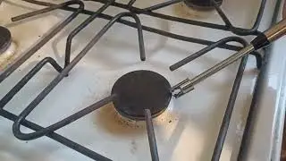 Зажигалка для газовой плиты - зажигаем газ.