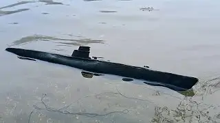 U-Boot Type VIIC из пластилина.