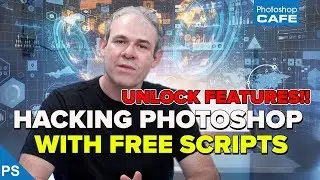 HACKING new features in PHOTOSHOP with scripts