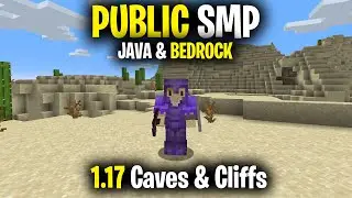 Public Minecraft SMP Server for Java & Bedrock *LIVE* 1.8 to 1.17.1 (Free to Join)
