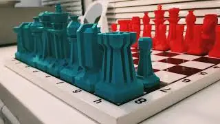 Что можно напечатать на 3д принтере? Нереально крутые шахматы на 3d принтере!