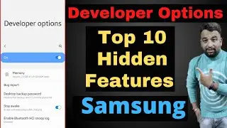 Developer Options Top 10 Hidden Features on Samsung,Developer Options Hidden Feature in  Any Android