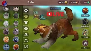 🔴 LIVE | WildCraft: New Skin Wolf - Season 5 - Daily Tasks Weekly & The Wolf: Event Hunt |