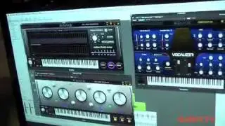 SONiVOX's Wobble, Twist and Vocaliser Virtual Instruments @ MUSIKMESSE 2012 with DJkit.tv