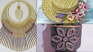 Old newspapers and magazines turned into incredible beauty! Exciting process of making