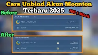 Very easy !! How to Quickly Unbind Moonton Account Forgot the Latest Email 2025 Mobile Legends