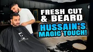 Need to Relax? Let Hussain Work His Magic with a Fresh Cut & Beard Trim | Explore With Shyam