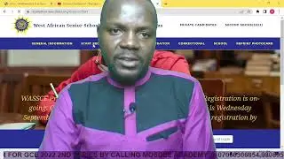 GCE 2022 REGISTRATION{2ND SERIES] EXTENDED