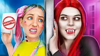 Меня усыновил вампир! 🦇 Лайфхаки по воспитанию вампиров от Ла Ла Лайф Эмодзи