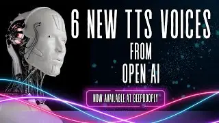New TTS Voices from Open AI for beepbooply.com