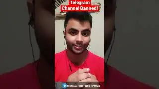 Telegram Channel banned- “NEST exam, NISER, CEBS” | New channel for study materials and Mock Tests