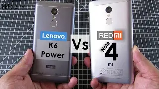 Redmi Note 4 vs Lenovo K6 power | Battery, Gaming, Design& Build, Sound, Camera