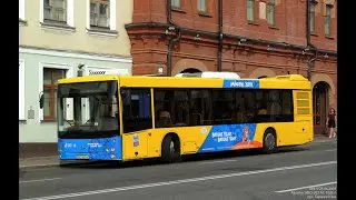 Поездка на автобусе МАЗ-203.069,гос.№ АС 1829-7,марш.19