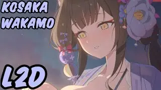[Blue Archive] Kosaka Wakamo (Swimsuit) L2D [ENG SUB]