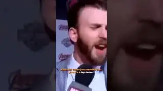 Throwback to Chris Evans's Avengers Age of Ultron red carpet piss-drunk interview. 😂 #chrisevans
