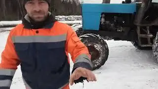 работа в лесу,поломки!