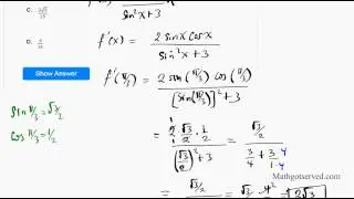CLEP Calculus sample Test questions College board Exams