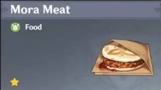 HOW TO GET MORA MEAT Genshin Impact