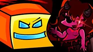 GEOMETRY DASH in Friday Night Funkin'