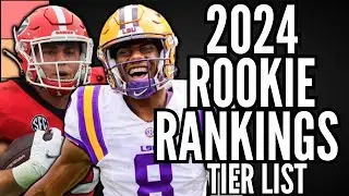 Updated 2024 Dynasty Rookie Rankings - Top 30 Tier List