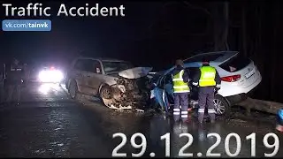 Подборка аварии ДТП на видеорегистратор за 29.12.2019 год